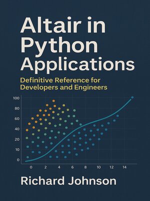 cover image of Altair in Python Applications